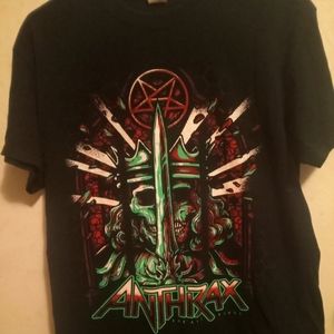 Anthrax For All Kings Band T-SHIRT Size Medium